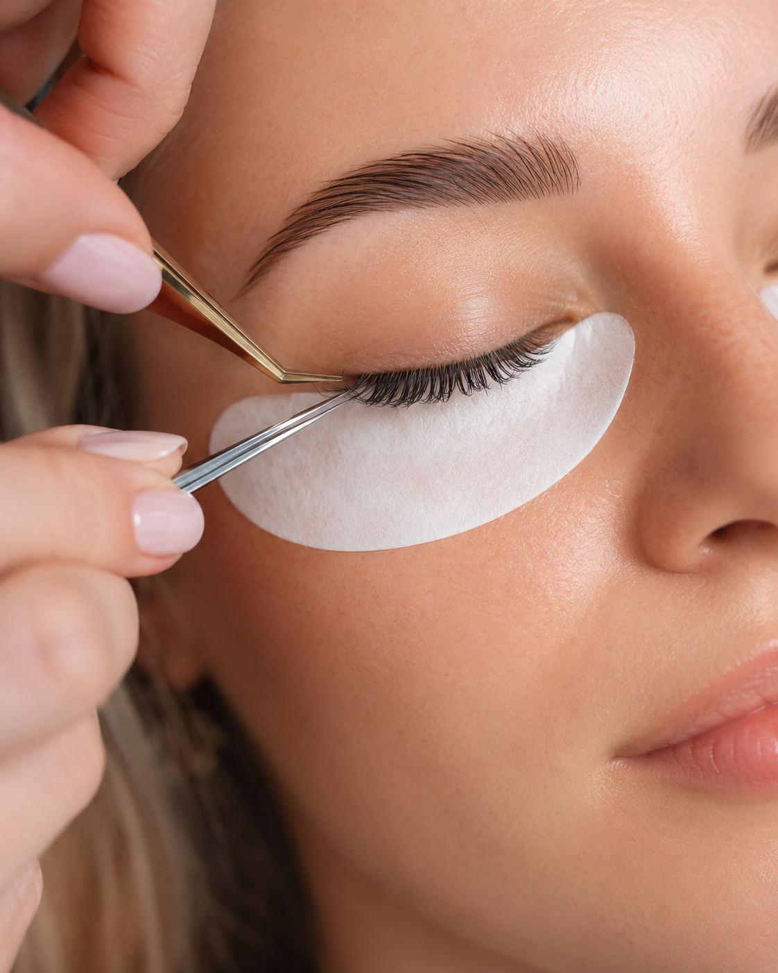 Professionele lash behandeling