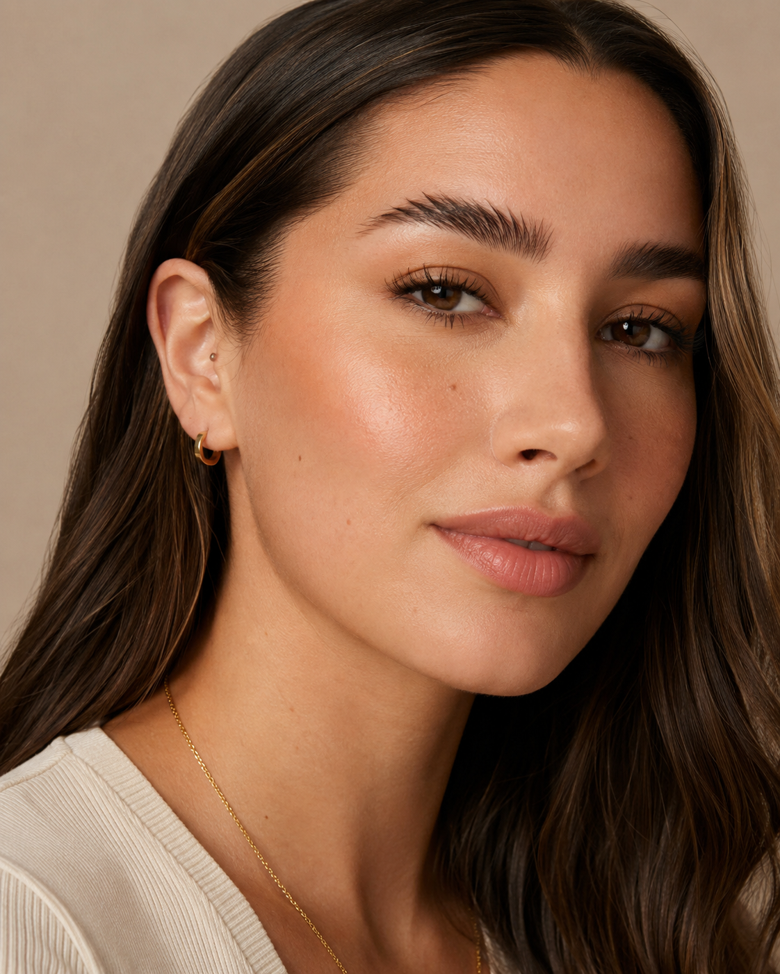 Combi beauty look